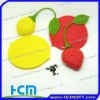 silicone tea infuser with lemon design