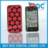 silicone with Engraving case for iph 4g combo cover