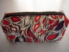 silk digital print make up bag/Silk Handle bag/ladies' silk bag/silk digital print bag/silk fashion make up bag