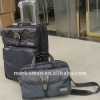 silk nylon man style trolley luggage bag factory