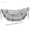 silver Aluminum evening bags WI-0822