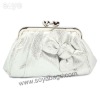 silver PU evening bags WI-0578
