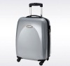 silver abs hard luggage