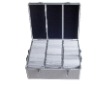 silver cd case, aluminum case, cd box durable