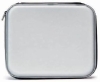 silver colour good quality hard case laptop sleeve