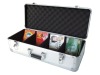 silver storage CD case