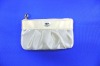 silver white fashion purse clutch purse coin purse