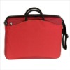 simiple red document bag