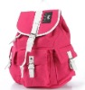 simple and elegant canvas backpack for girls