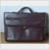 simple briefcase  leather business bag  laptop bag