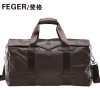 simple design cowhide  leather handbag for men