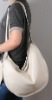 simple design ladies leather shoulder bag