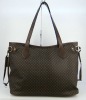 simple love coffee color lady handbag
