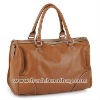 simple style genuine leather women's handbag shoulder bag