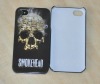 skull crystal protect case for iphone 4