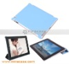 slim micro fiber smart leather case for ipad(MA-032)