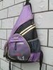 sling backpack, triangular backpack, sling pack