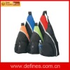 sling backpack with zipper pocket