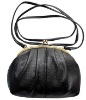 small fashion leather straw bag