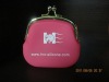 small lovely silicone printed diamond coin purse