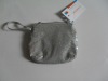 small make up case,paillette make up bag