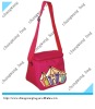 small red shoulder insulated cooler bag