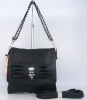 small tote PU bag with chain