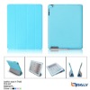 smart cover with PU hard case covers for ipad2