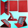 smart rotatable leather case for Ipad2