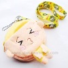 smiling expression cartoon plush purse