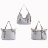 snake leather handbag for fashionable ladies