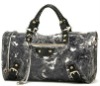 snakeskin Leather ladies handbag