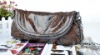 snakeskin grain PU material 2012 lady handbags