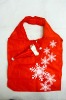 snow flake christmas design Polyester Pouch Bag