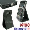 soft Leather Flip Stand Case for Samsung i9100 Galaxy S2