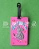 soft PVC luggage tag