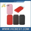 soft leather pouch for iphone