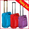 soft polyester rolling luggage