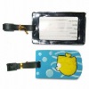 soft pvc leather luggage tag