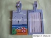 soft pvc luggage tag