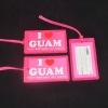 soft pvc luggage tag for promotion