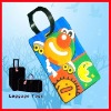 soft pvc promotion luggage tag