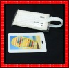 soft pvc promotional luggage tag FG532