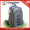 solar power panel backpack with custom logo