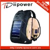 solar powered backpack with customized logo