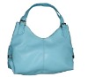 solid ladies handbag, pu bag