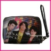 special black PVC wallet