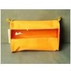 special design ladies orange cosmetic bag