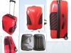 "spider man" ABS+PC material  LF8031 red color luggage bag