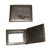 sport men's leather bi-fold wallet